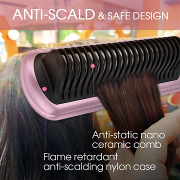 instyler straight up mini daphne hair straightening brush Imej Gambar